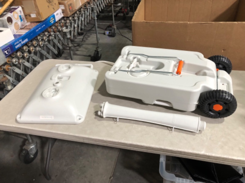 Photo 1 of ***USED - MISSING MOST OF THE PARTS  SEE PICTURES***
SereneLife SLCASN25 Portable Camping Sink w/Towel Holder & Soap Dispenser