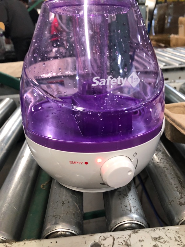 Photo 6 of **PREV USED AND DIRTY 
Safety 1st 360 Degree Cool Mist Ultrasonic Humidifier, Purple, Purple