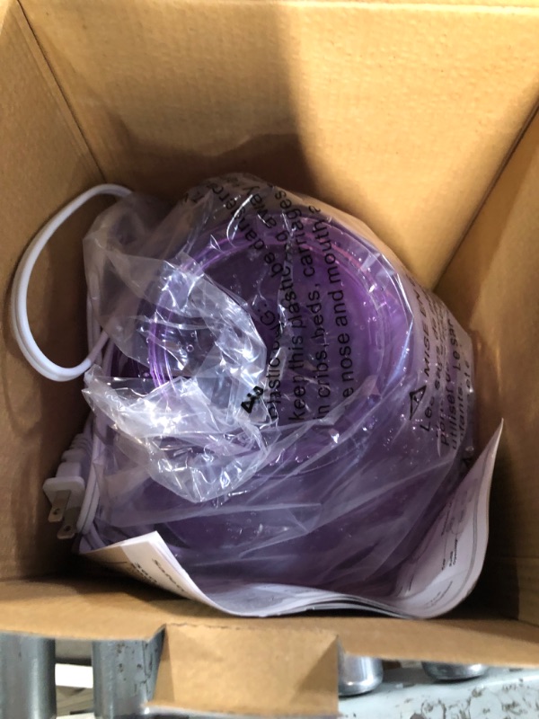 Photo 7 of **PREV USED AND DIRTY 
Safety 1st 360 Degree Cool Mist Ultrasonic Humidifier, Purple, Purple