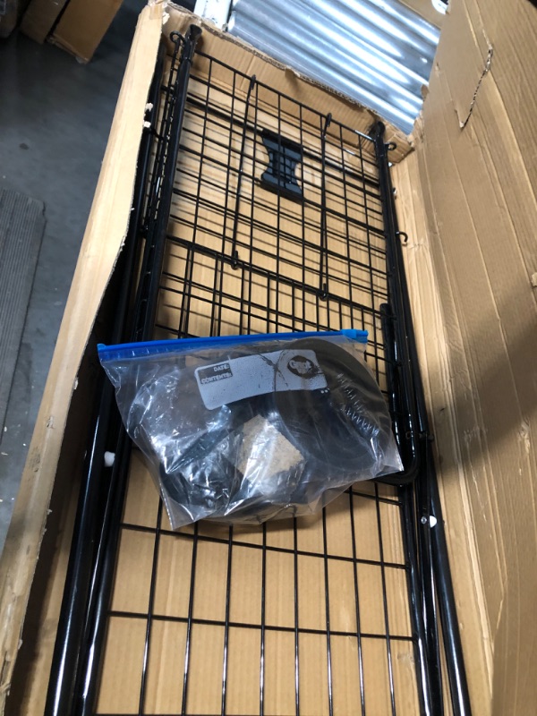 Photo 3 of ***PARTS ONLY/NON-RETURNABLE***MISSING BOTH WHEEL BARS***
DMI Utility Cart with Wheels Compact and Foldable, Black