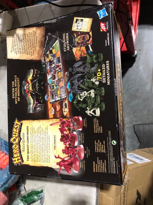 Photo 4 of **NONREFUNDABLE**FOR PARTS OR REPAIR**SEE NOTES**
Hasbro Gaming Avalon Hill HeroQuest Game System Tabletop Board Game