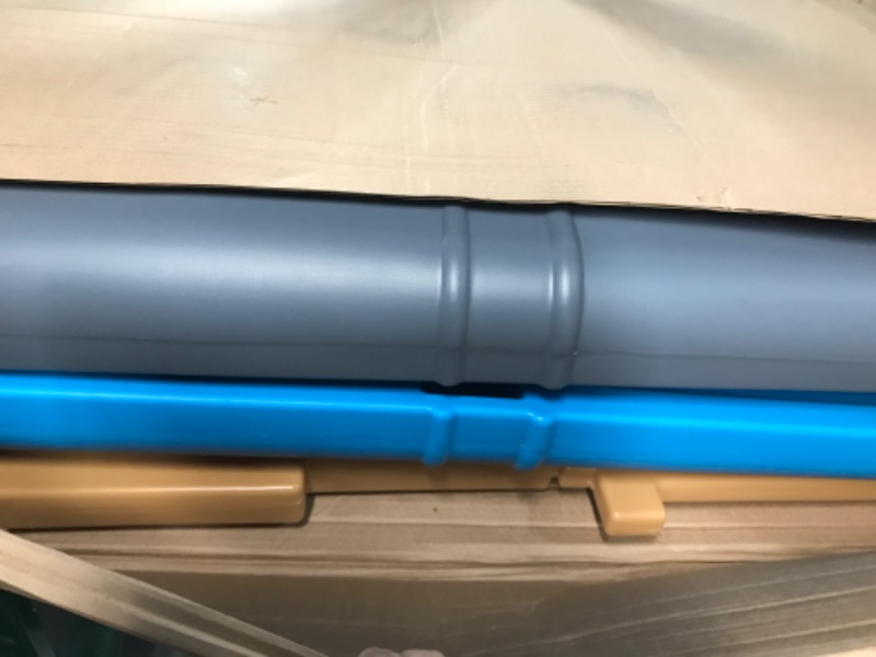 Photo 1 of ***NONREFUNDABLE - NOT FUNCTIONAL - FOR PARTS ONLY - SEE COMMENTS***
Step2 Scout & Slide Climber Toddler Playset – Toddler Play Gym with Elevated Kids Playhouse, Kids Slide, Two Climbing Walls, Steering Wheel, and Metal Bars – Dimensions 72.5" x 70" x 55.