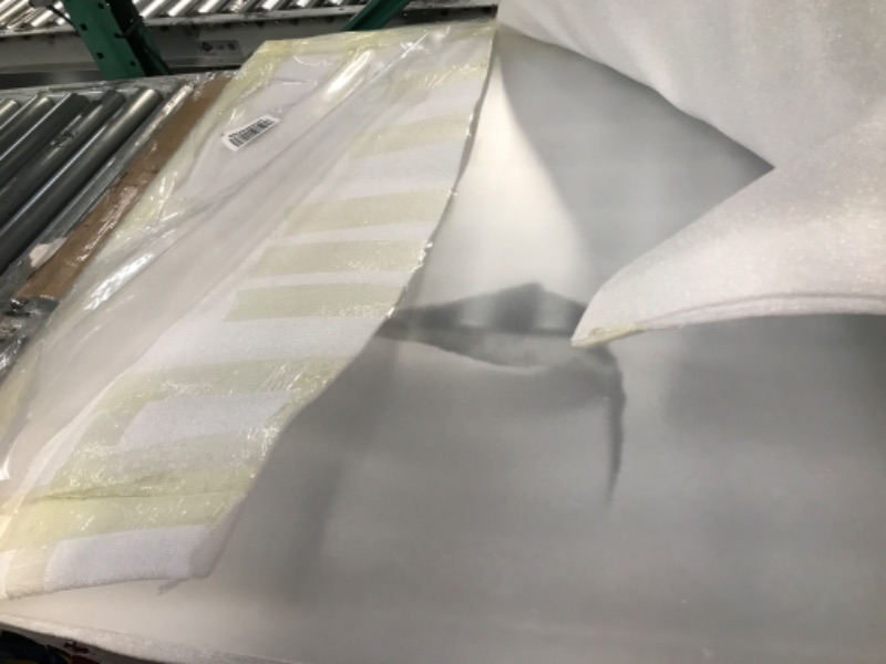 Photo 1 of Roowest 2 Pcs 36'' x 36'' Clear Acrylic Sheet Panels 1/4'' Thick Transparent Cast Sheet Plastic Panels Sheets Acrylic Board Acrylic Panel with Protective Film for Craft DIY Projects Sign