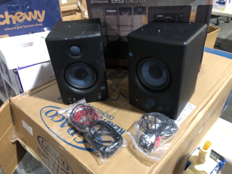 Photo 2 of ***PARTS ONLY/ NO REFUNDS - ***
PreSonus Eris E4.5 BT-4.5" Near Field Studio Monitors with Bluetooth