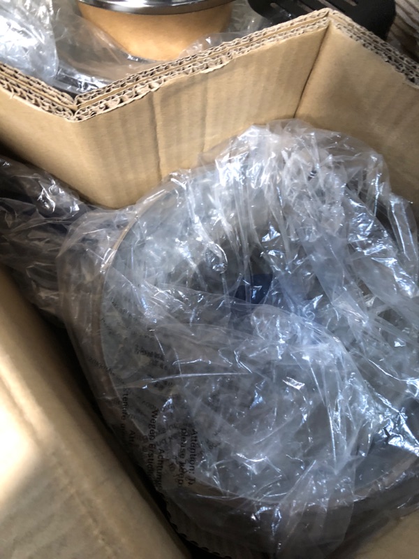 Photo 1 of GreenLife Soft Grip Healthy Ceramic Nonstick 12 Piece Cookware Pots and Pans Set, PFAS-Free, Dishwasher Safe, Blue Blue 12 Piece Cookware Set