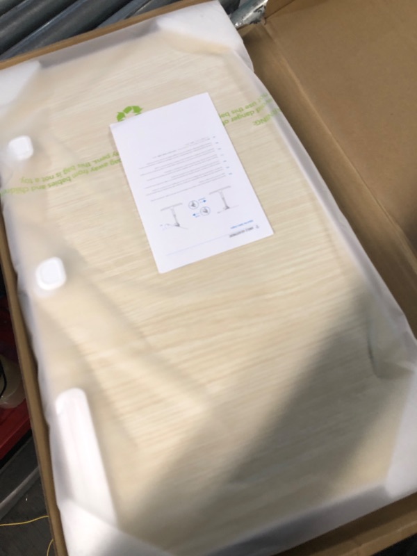Photo 1 of Laptop Desk for Bed, SAIJI Lap Desks Bed Trays for Eating Writing, Adjustable Computer Laptop Stand, Foldable Lap Table in Sofa and Couch?23.6 x 13Teak Teak ?23.6 x 13 In