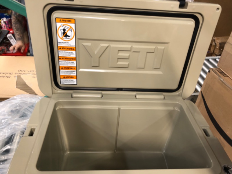 Photo 2 of (PREVIOUSLY OPENED BUT SEEMS LIKE, SEE NOTES) YETI Tundra 45 Cooler A2 Desert Tan