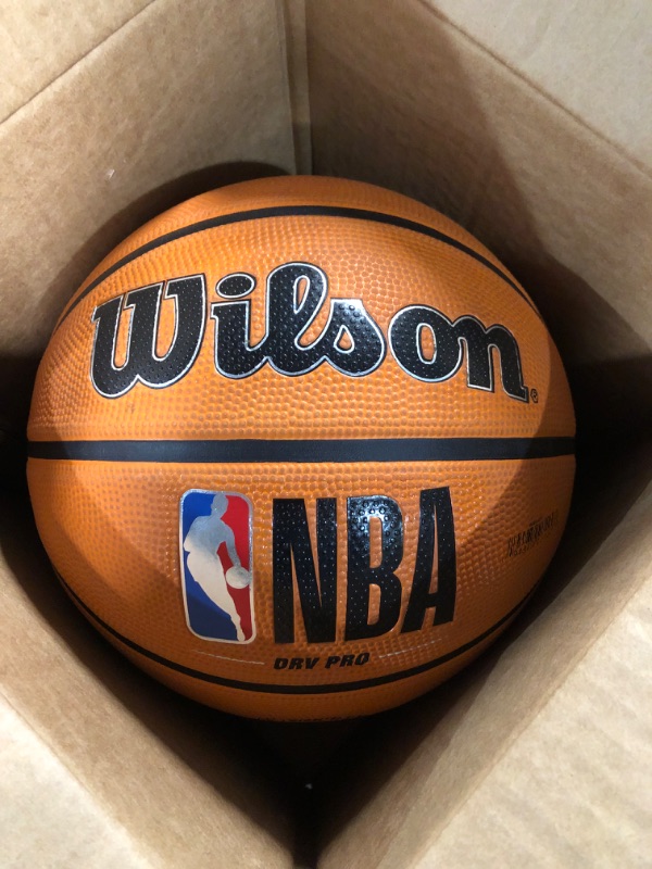 Photo 2 of (SEE NOTES) WILSON NBA DRV Series Outdoor Basketballs Size 7 DRV Pro Brown