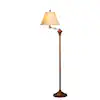 Photo 1 of 58 in. Antique Gold Metal Floor Lamp