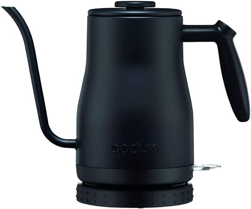 Photo 4 of (READ FULL POST) Bodum 11940-01US Bistro Gooseneck Electric Water Kettle, 34 Ounce, Black 34 Ounce Black