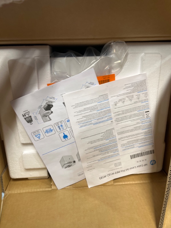 Photo 2 of HP Color Laserjet Pro MFP M183fw, White