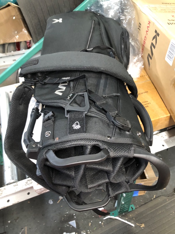 Photo 2 of ***see notes one leg is a little bent  *** KVV Lightweight Golf Stand Bag with 7 Way Full-Length Dividers,