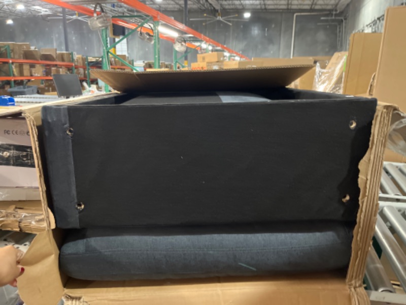 Photo 6 of **NON REFUNDABLE PARTS ONLY****BOX 4 OF 8 ONLY****Deep Seat Convertible Modular Sectional Sofa with Movable Ottoman, 