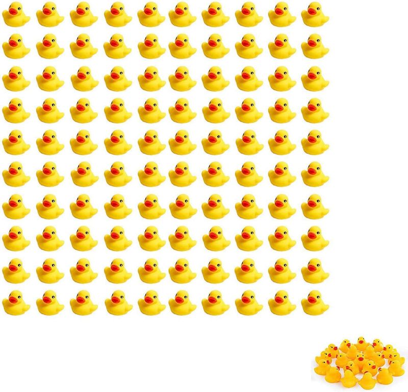 Photo 1 of *PHOTO REFERENCE*Leitee 100 Pcs Rubber Ducky 1.9 Inch 