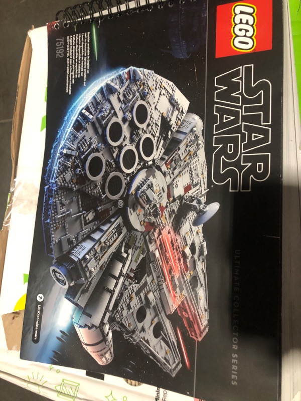 Photo 10 of (PARTS ONLY/NO REFUNDS) LEGO Star Wars Ultimate Millennium Falcon 75192 Expert Building Kit and Starship Model, Best Gift and Movie Collectible for Adults (7541 Pieces)