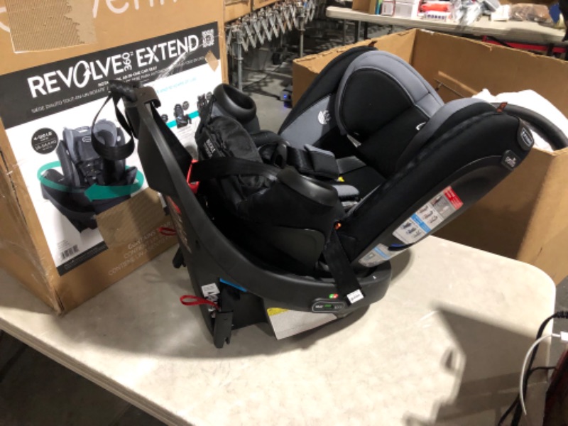 Photo 5 of ***USED - LIKELY MISSING PARTS***
Evenflo Revolve 360 Extend All-in-One Rotational Convertible Car Seat 