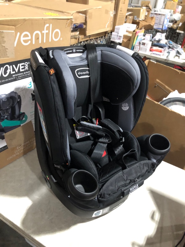 Photo 8 of ***USED - LIKELY MISSING PARTS***
Evenflo Revolve 360 Extend All-in-One Rotational Convertible Car Seat 