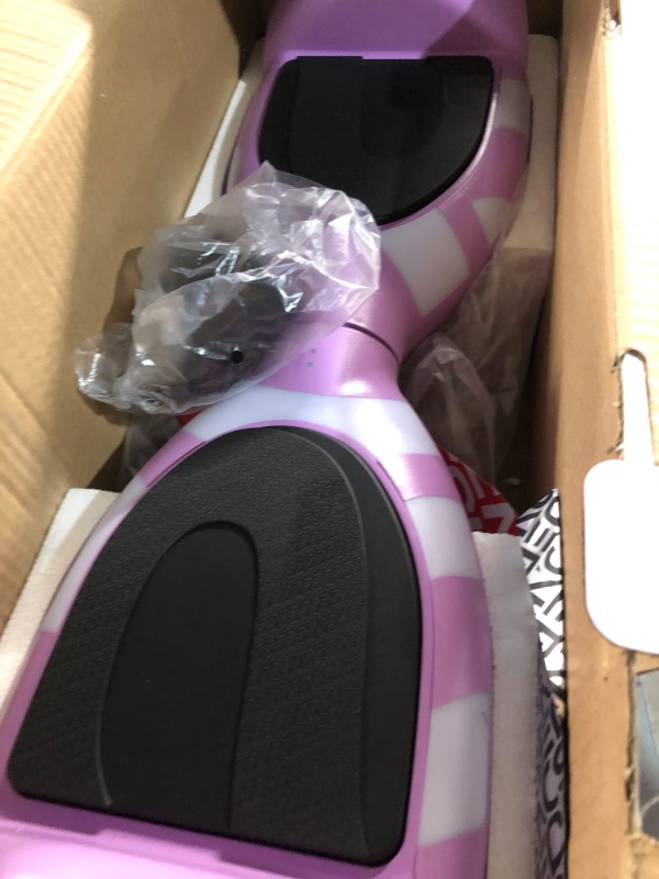 Photo 2 of (READ FULL POST) Jetson All Terrain Light Up Self Balancing Hoverboard with Anti-Slip Grip Pads, for riders up to 220lbs Purple