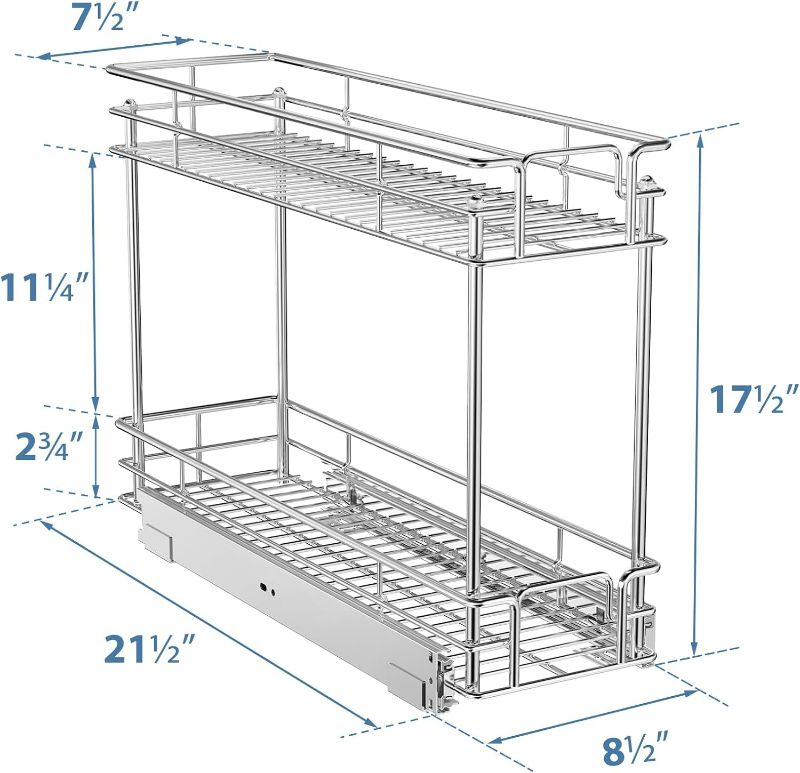 Photo 3 of (READ FULL POST) Cooklux Pull Out Spice Rack Organizer