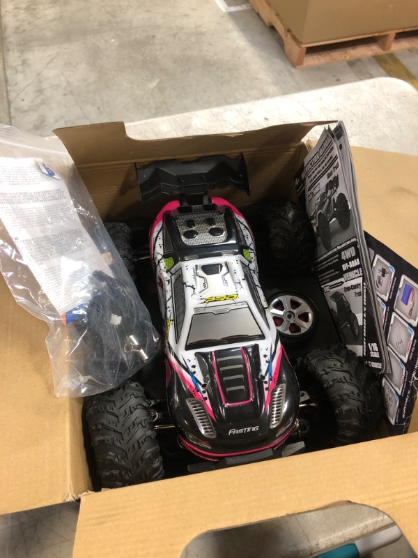 Photo 2 of ANNKIE RC Cars for Adults,1:16 4X4 Brushless Fast RC Cars for Adults,Max 45 mph Electric Off-Road Jumping RC Trucks,RC Monster Trucks Oil Filled Shocks Remote Control Car with 2 Batteries for Boys