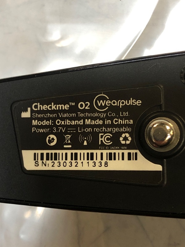 Photo 3 of Wearpulse Continuous Wrist Pulse Oximeter, Blood Oxygen Saturation Monitor with Smart reminder, Bluetooth, 72 Hours Endurance Tracking SpO2 and Pulse Rate, Checkme O2 Max with PC Software & APP PC available
