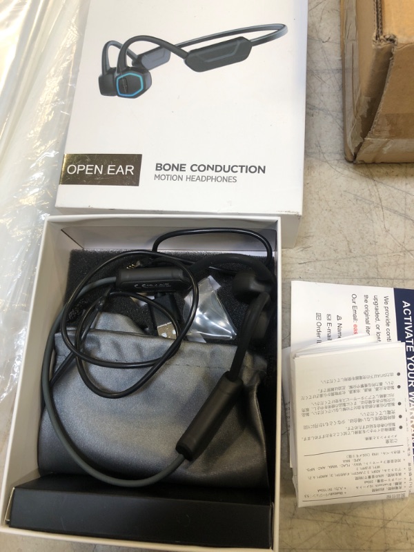 Photo 2 of Open Ear Bone Conduction Headphones (Black)
