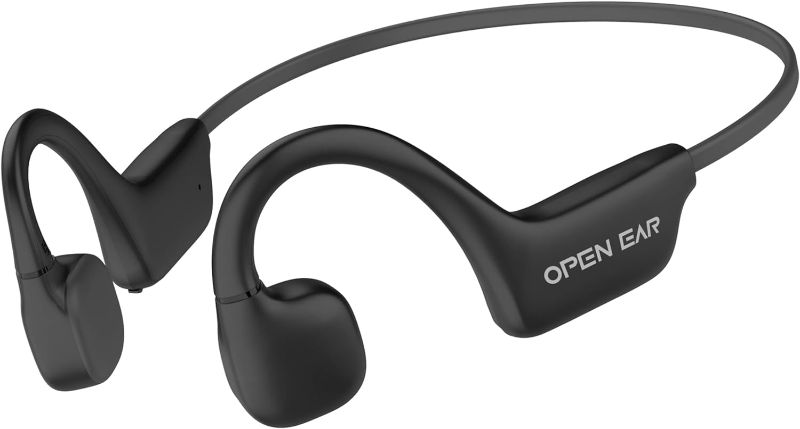 Photo 1 of Open Ear Bone Conduction Headphones (Black)
