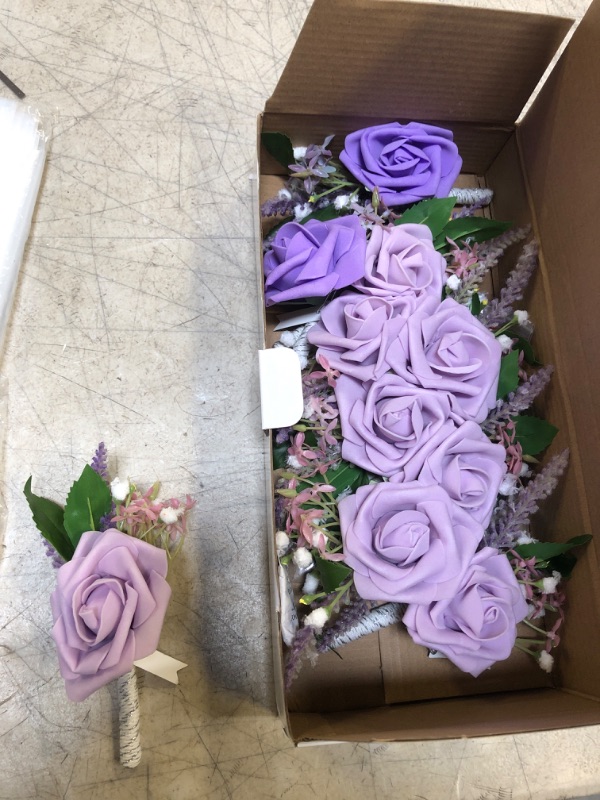 Photo 1 of 10 PACK ARTIFICIAL FLOWER CORSAGES