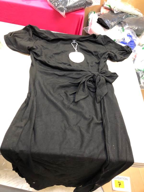 Photo 1 of anrabess size small black womens dress 