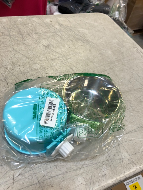 Photo 1 of 2 pack ( blue, green ) dog bowls 