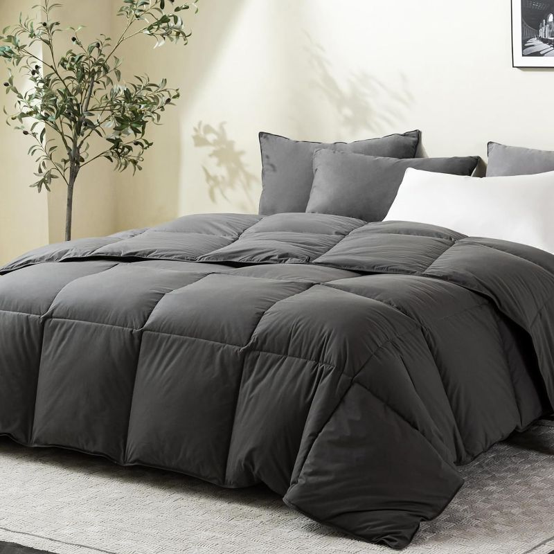 Photo 1 of  Down Comforter King Size,Hotel Collection All Season Duvet Insert, Ultra Soft Down Proof Polycotton Cover  king 