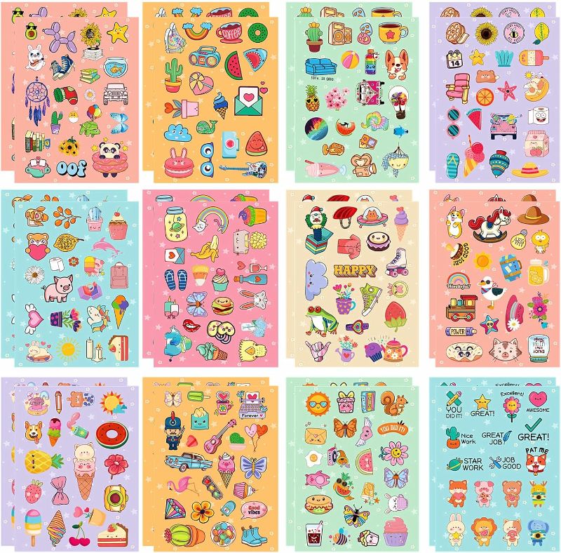 Photo 1 of Cute Stickers for Planning, Fun Stickers for Calendar Journal Diary and Scrapbooking, Planner Stickers to Decorate and Improve Your Planners 