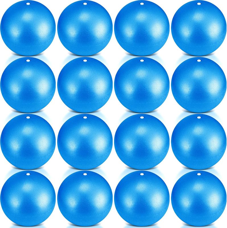 Photo 1 of 16 Pcs Small Pilates Ball Bulk 9 Inch Exercise Balls for Yoga Classroom Workout Ball Yoga Ball for Training Physical Balance Stretching