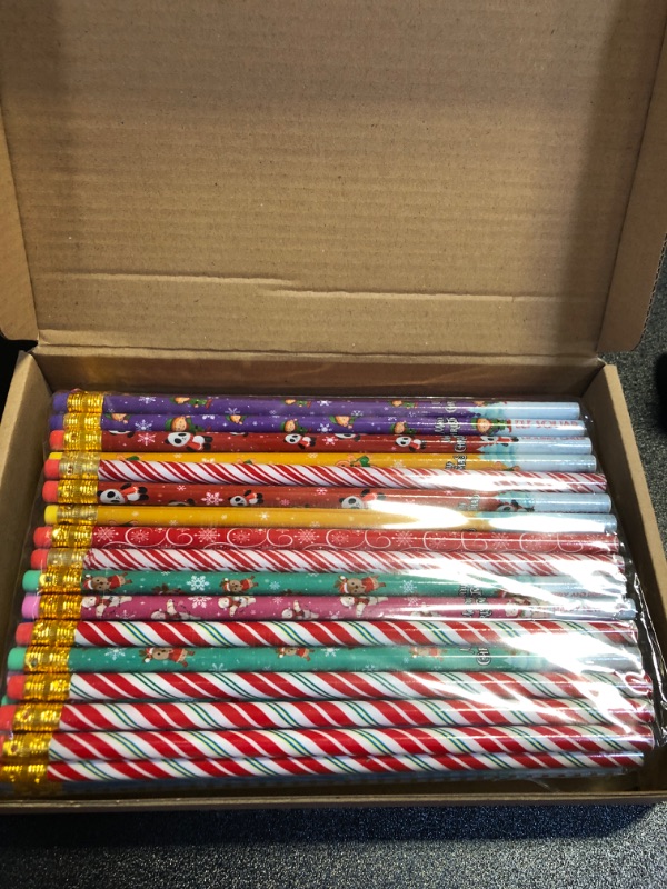 Photo 2 of 100 Pack Fruit Fun Pencils Bulk Back to School Pencils 2# for Kids Students 20 Style Reward Pencils Party Favors Classroom Teacher Prizes Supplies Wooden Pencil with Erasers