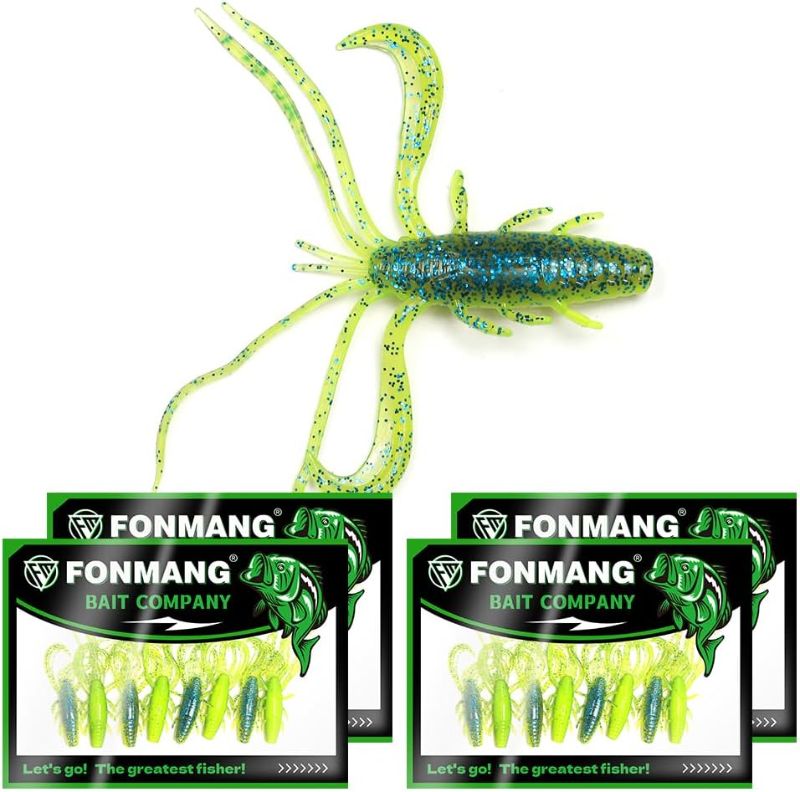 Photo 1 of FONMANG SOFT PLASTIC, 3.8"-24 PACK