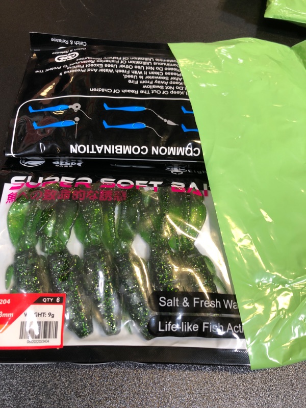 Photo 1 of FONMANG SOFT PLASTIC, 3.8"-24 PACK