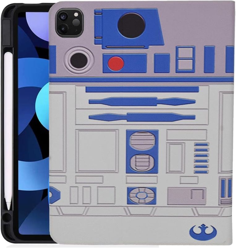 Photo 1 of TPACC Case for iPad Pro 11 2020 , R2D2 Astromech Droid Robot Leather Flip Stand Case Cover for iPad Pro 11 Inch (2020 Release)
