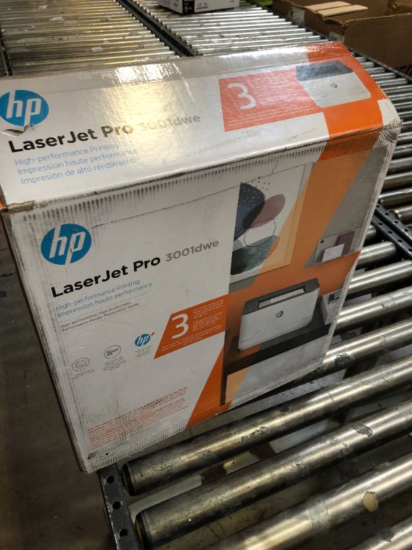 Photo 2 of HP LaserJet Pro 3001dwe Wireless Black & White Monochrome Printer with HP+ Smart Office Features
