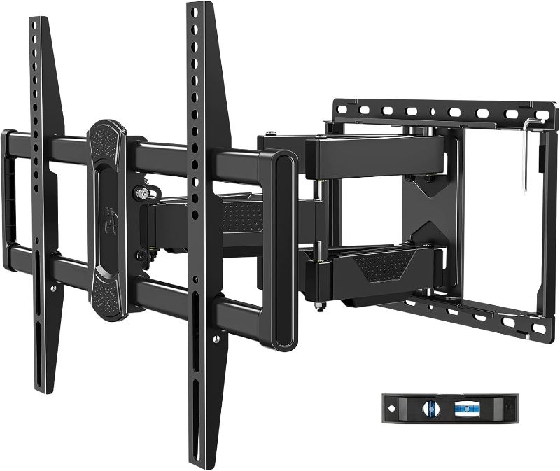 Photo 1 of Mounting Dream UL Listed TV Wall Mount for Most 42-84 Inch TV, Full Motion TV Mount with Swivel and Tilt, TV Bracket with Articulating Dual Arms, Fits 16inch Studs, Max VESA 600X400 mm, 100 lbs,MD2617
