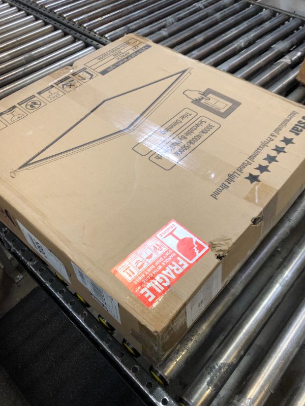 Photo 1 of 2x2 LED Flat Panel Light 40W 4400LM, Selectable Color Temperature 3000K/4000K/5000K Drop Ceiling Office Lights, AIJIA Flat Backlit Fixture, Dimmable 0-10V, Dustproof & Durable, ETL/DLC/UL 4Pack 2x2FT 4pack