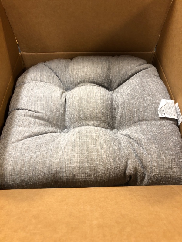 Photo 1 of 2 count grey chair cushions