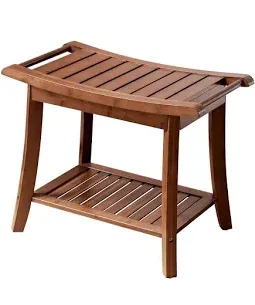 Photo 1 of wooden stool shower chair