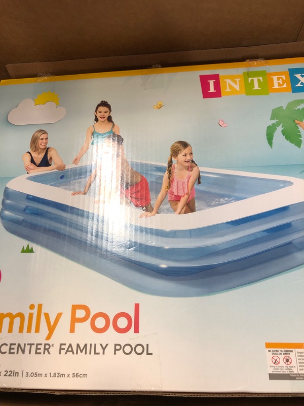 Photo 2 of Intex Swim Center Family Inflatable Pool, 120" X 72" X 22", for Ages 6+ standart