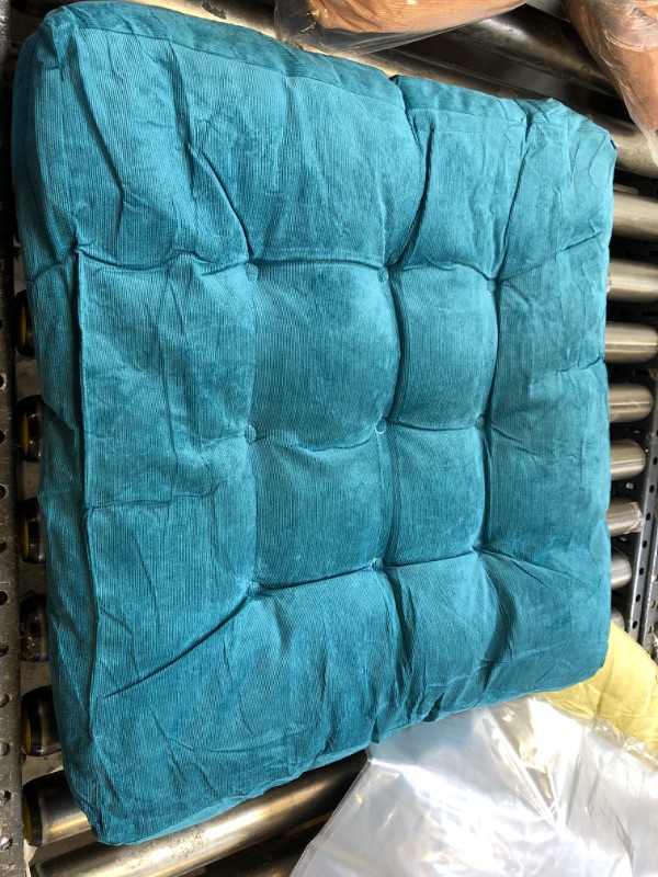Photo 1 of teal patio cushion 22x22 inches