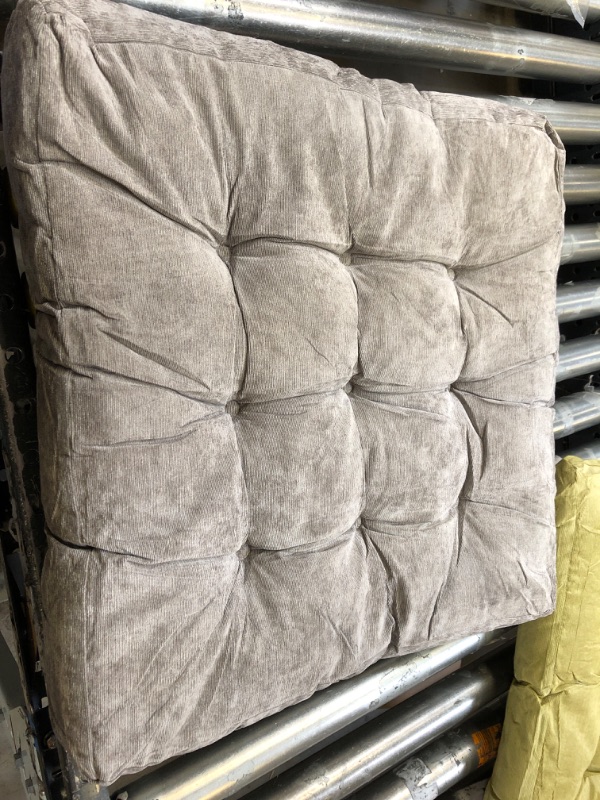 Photo 1 of grey patio cushion 22x22 inches