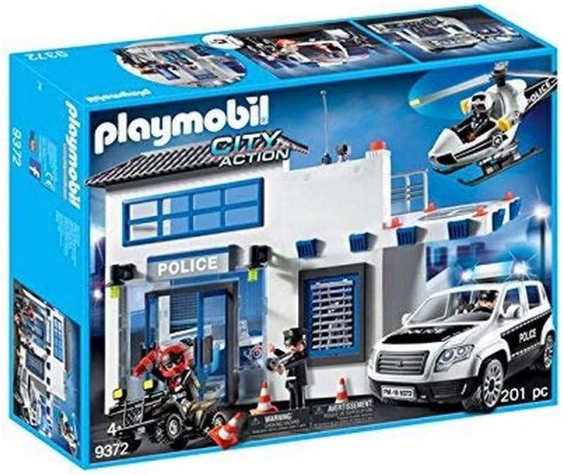 Photo 1 of Playmobil Police Station Building Set
