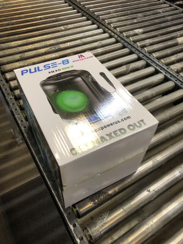 Photo 1 of Max Power 8" Portable Bluetooth Speaker