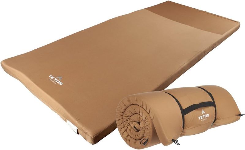 Photo 1 of TETON Sports Outfitter XXL Camp Pad; Sleeping Pad for Car Camping, Brown