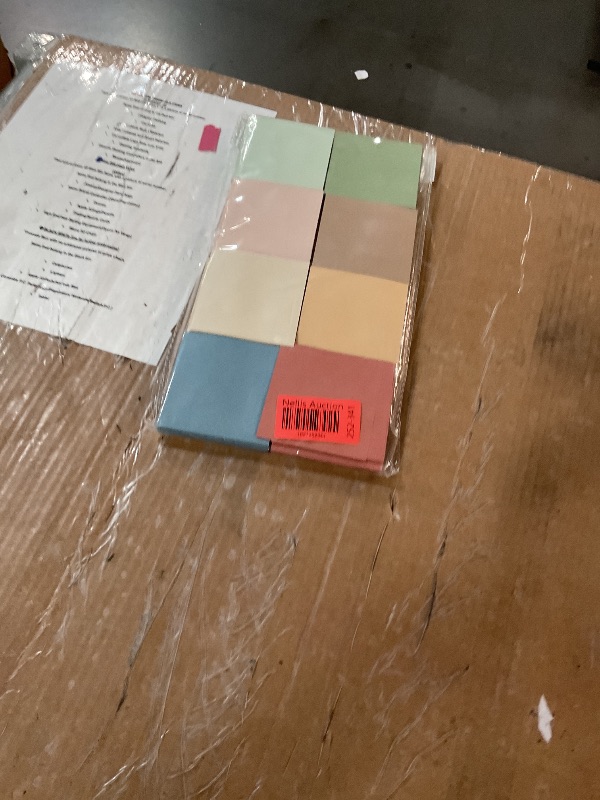 Photo 1 of (16 Pack) Pop Up Sticky Notes 3x3 in Post Accordion Stickies Super Sticking Power Memo Pads Vintage Colors