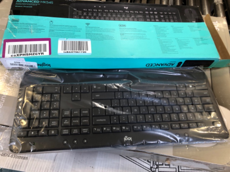 Photo 2 of Logitech MK545 Advanced Wireless Keyboard and Mouse Combo MK545 Keyboard and Mouse